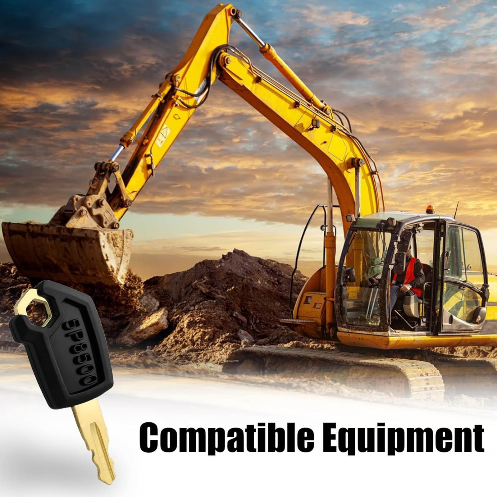 Heavy Equipment Caterpillar - 10 قطع مفتاح إشعال 5P8500 0964753