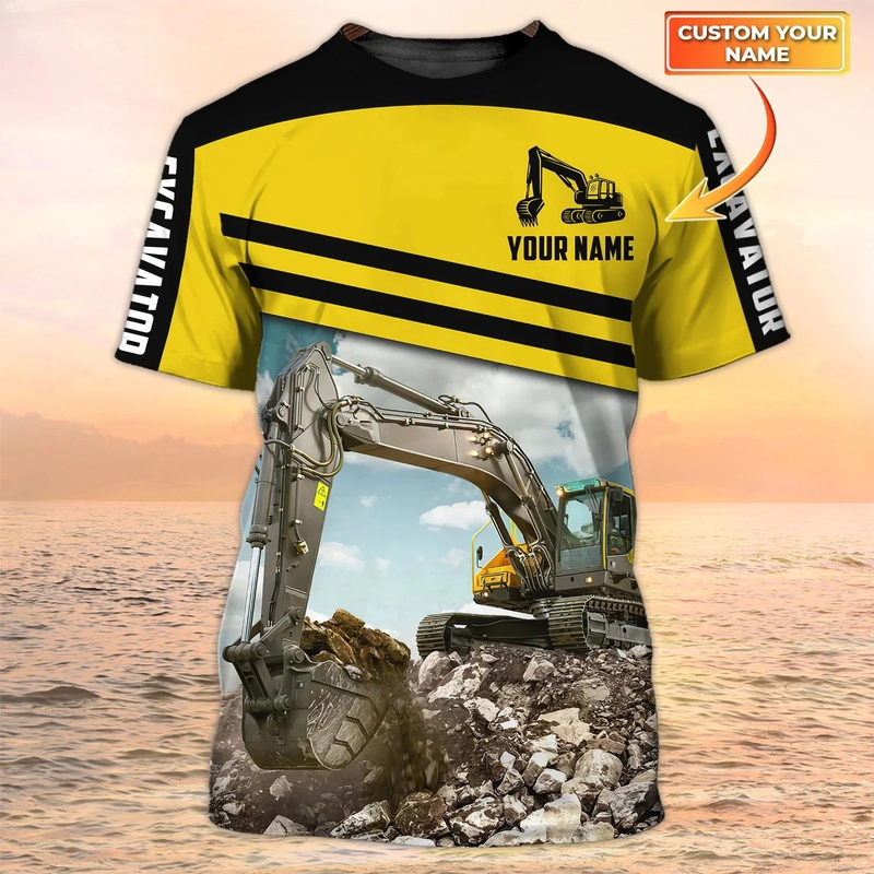 قطعة واحدة من تي شيرت رجالي مخ - مراجعة Heavy Equipment Pictures وسعره