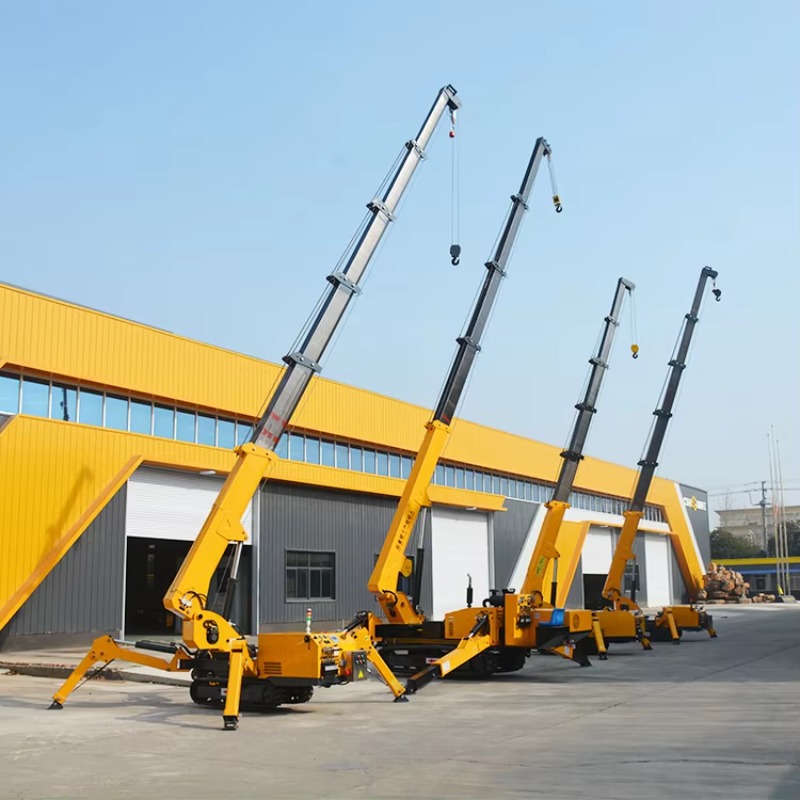 رافعة عنكبوتية هيدروليكية 8 طن - مراجعة Heavy Equipment For Construction وسعره